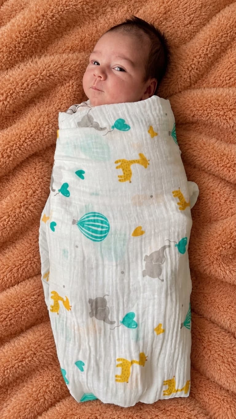 Moment de bain enveloppé entre un parent et son nouveau-né
